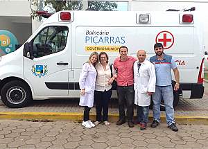 Nova Ambulância em Balneário Piçarras
